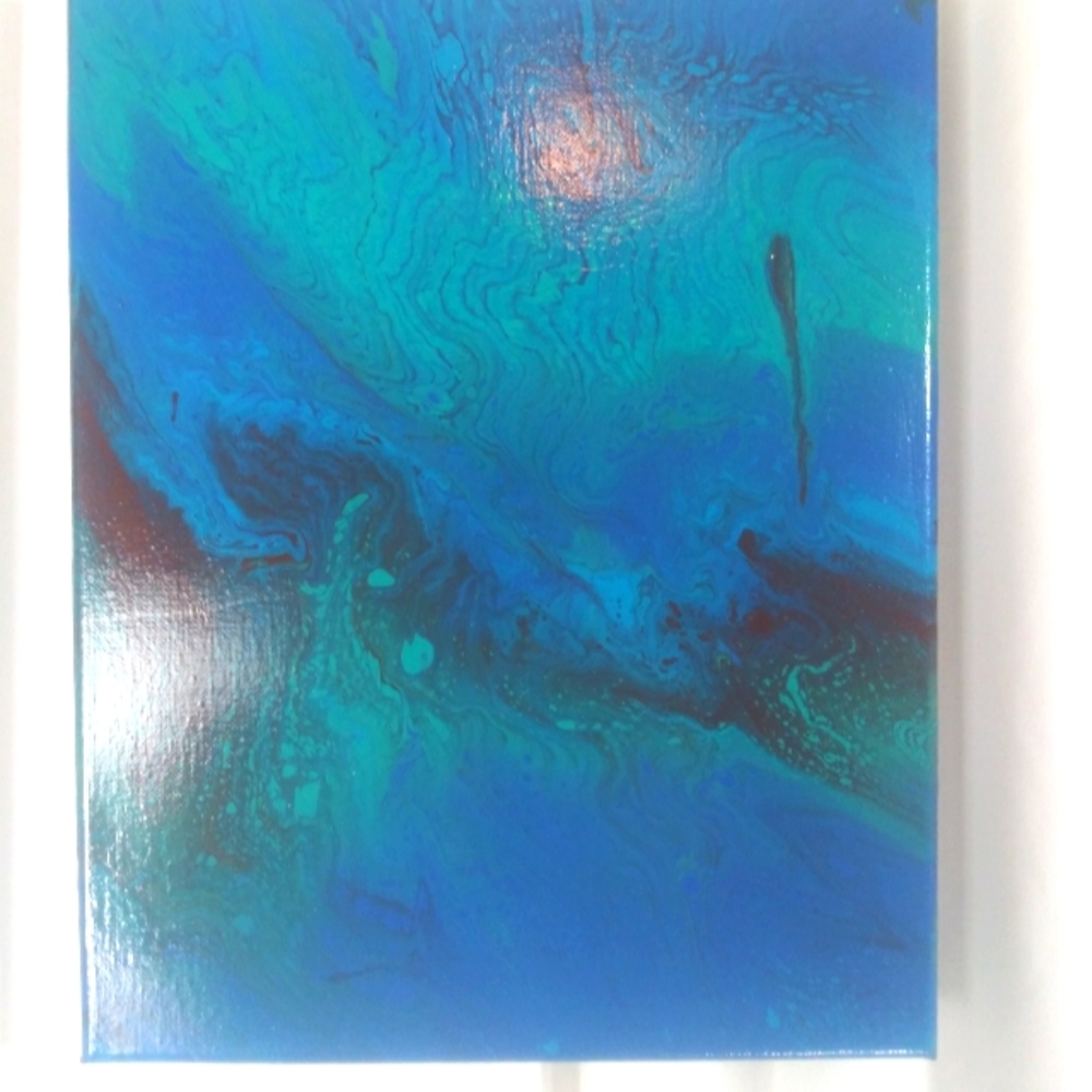 11”x 14" Acrylic Painting on Stretched Canvas
